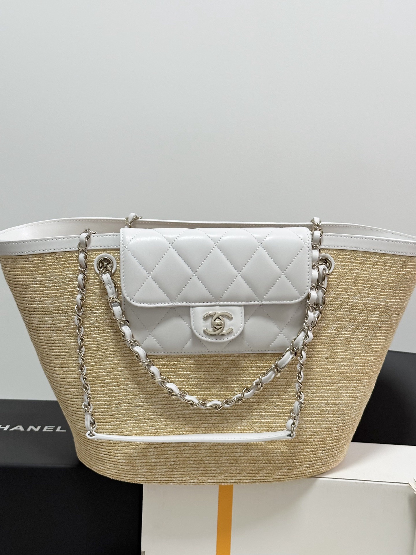 Ch@nel Large Shopping Tote Bag-49*28*19CM