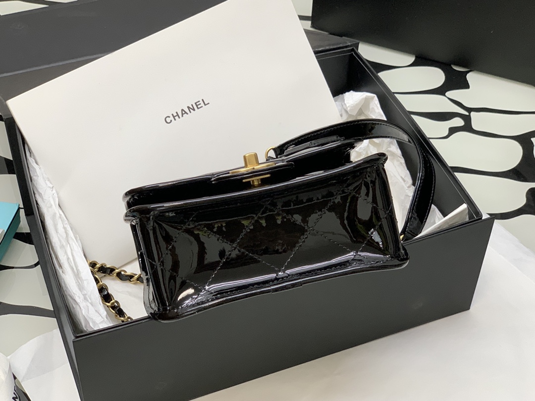 Ch@nel Flap Bag-17*20.5*6CM