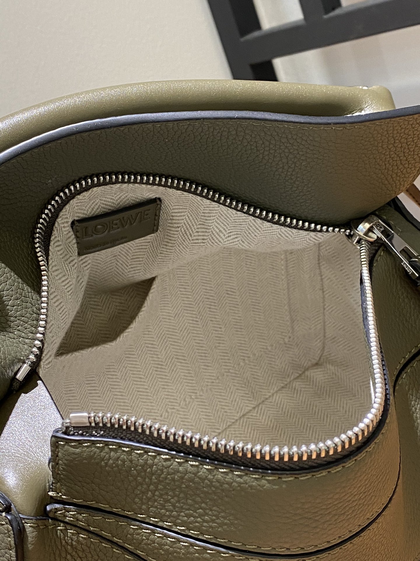 L0ew* puzzle small bag-24*10*14cm