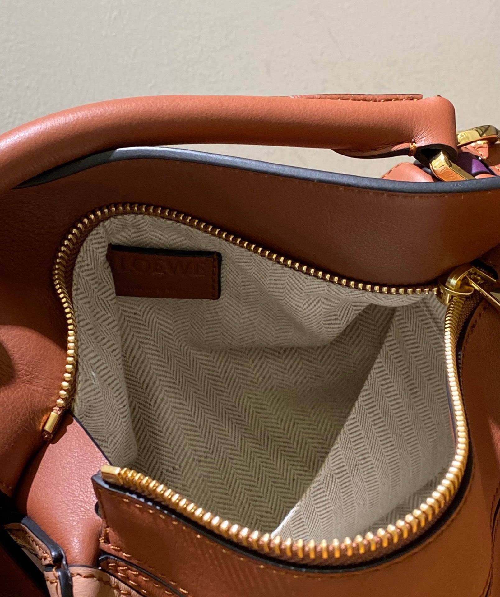 L0ew* puzzle small bag-24*10*14cm