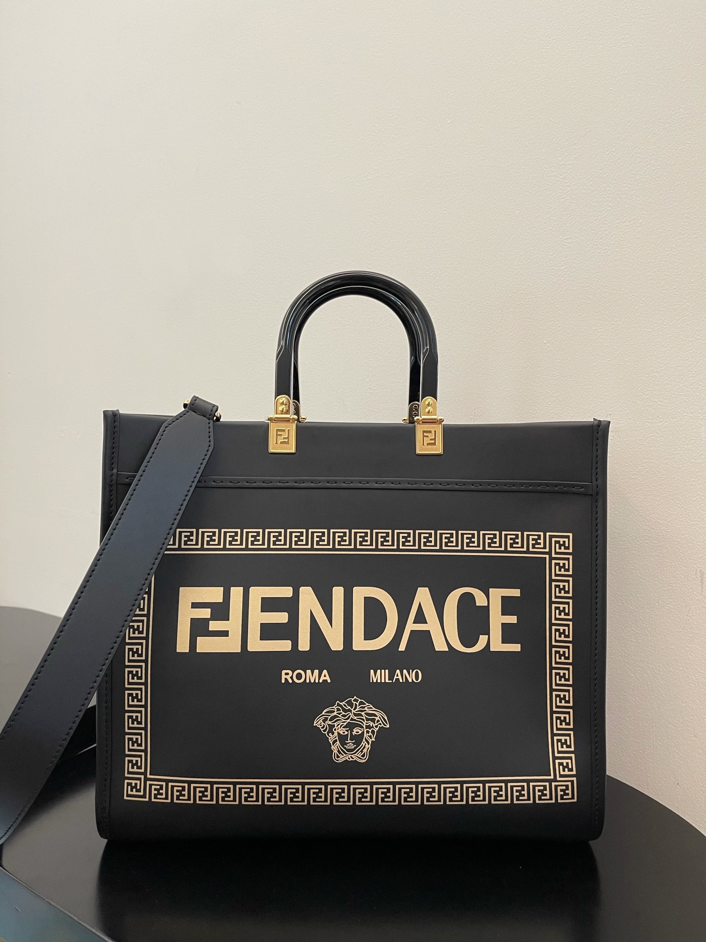 F**di & versace tote-36*17*31cm