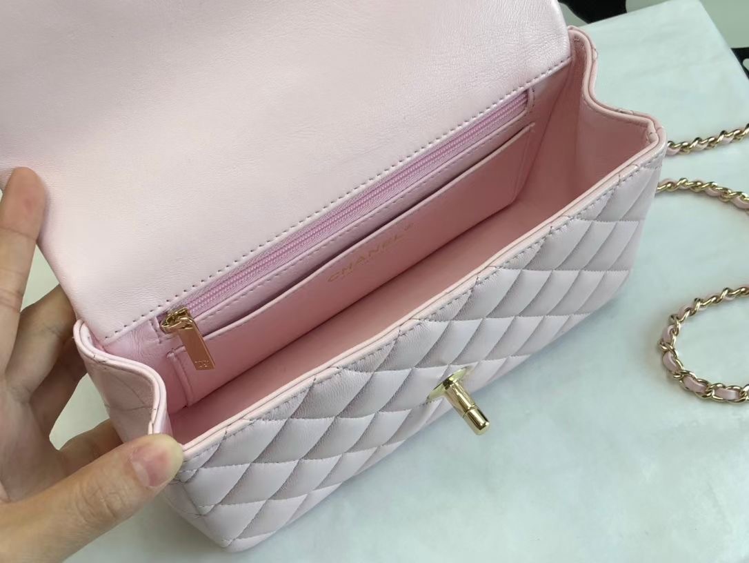 Ch@nel Flap Bag-20*13*9CM