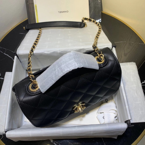 Ch@nel Flap Bag-23*16*8CM