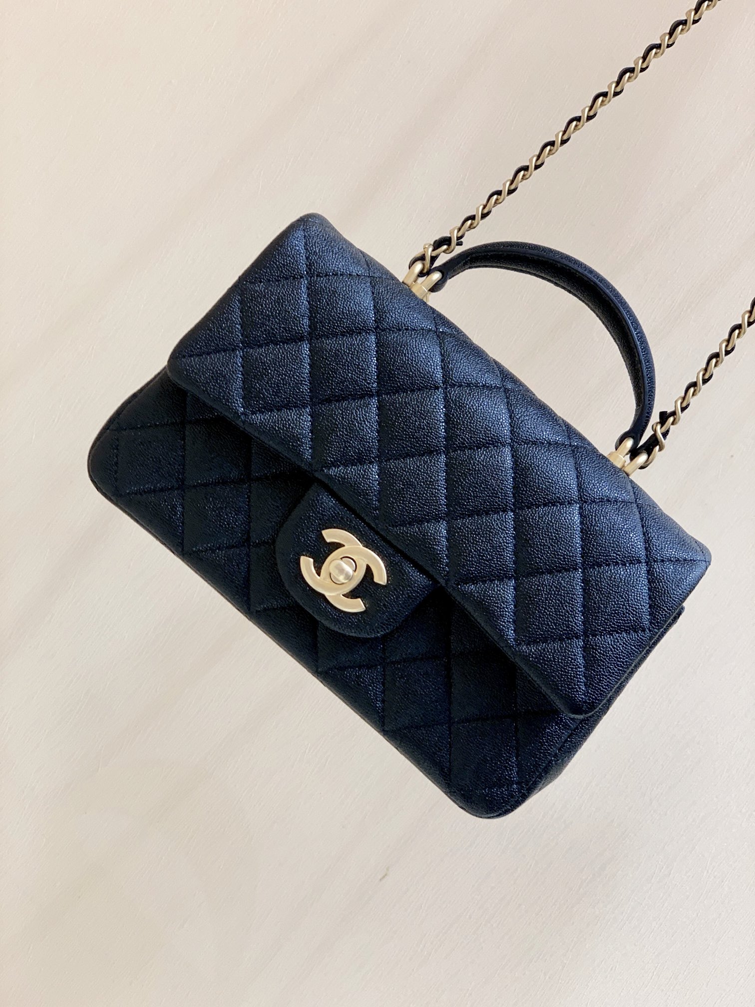 Ch@nel Flap Bag-20*13*9CM