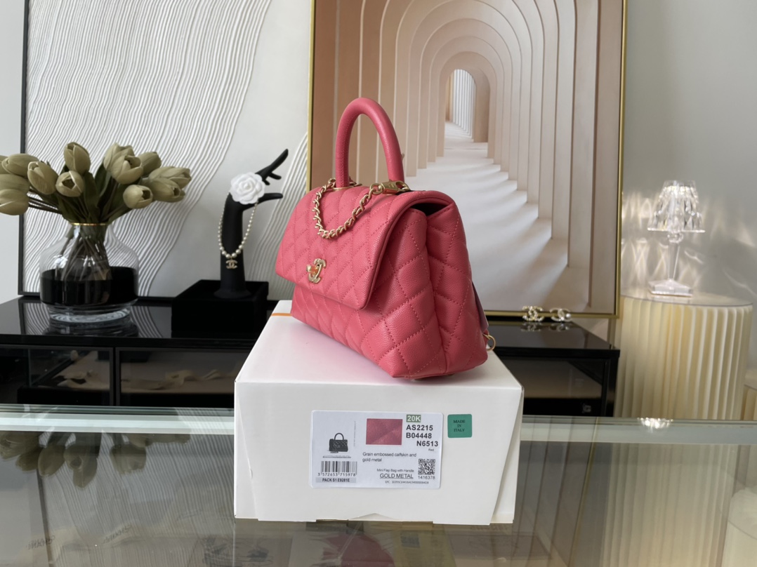 Ch@nel Coco Handlebag-23CM