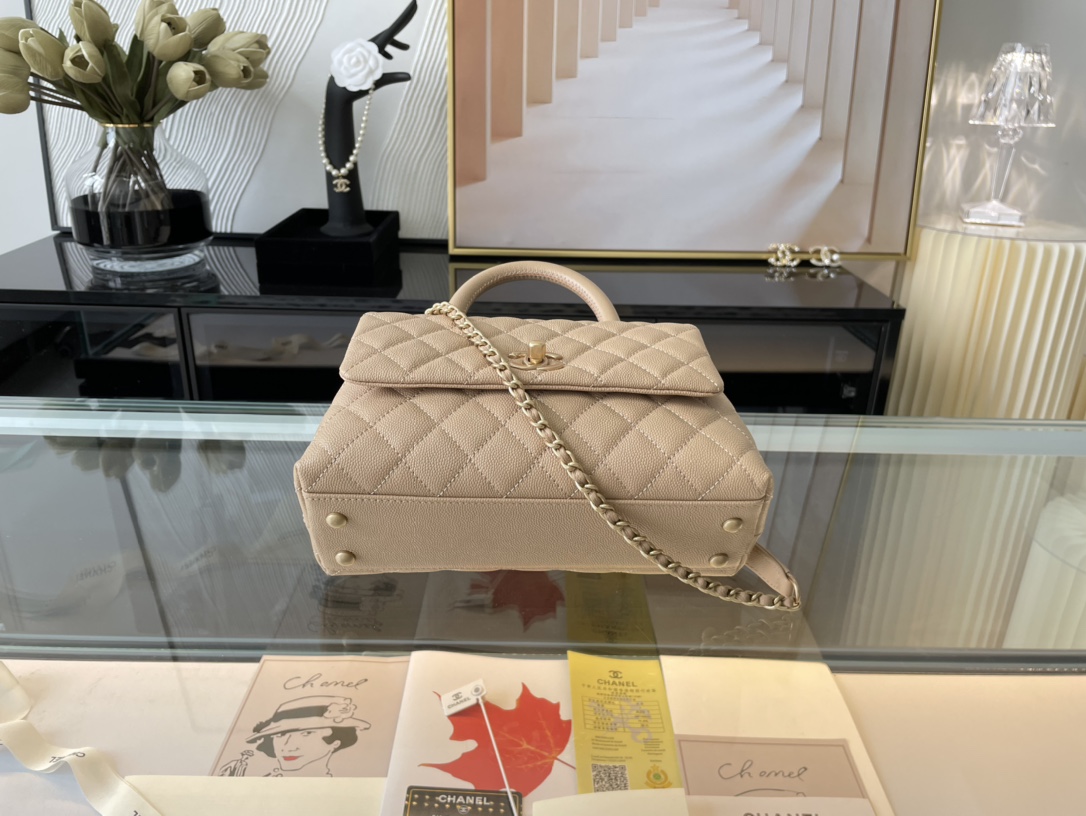 Ch@nel Coco Handlebag-23CM