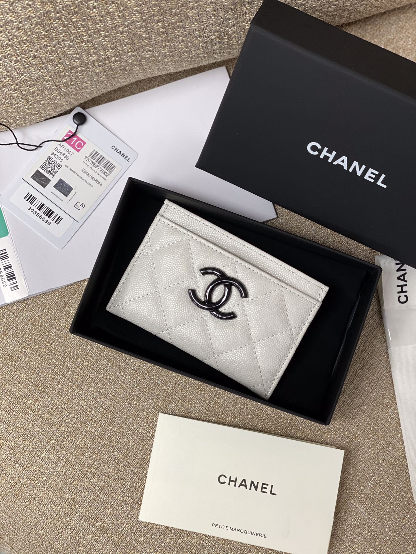 Ch@nel Card Holder-7.5*11.2*0.5CM