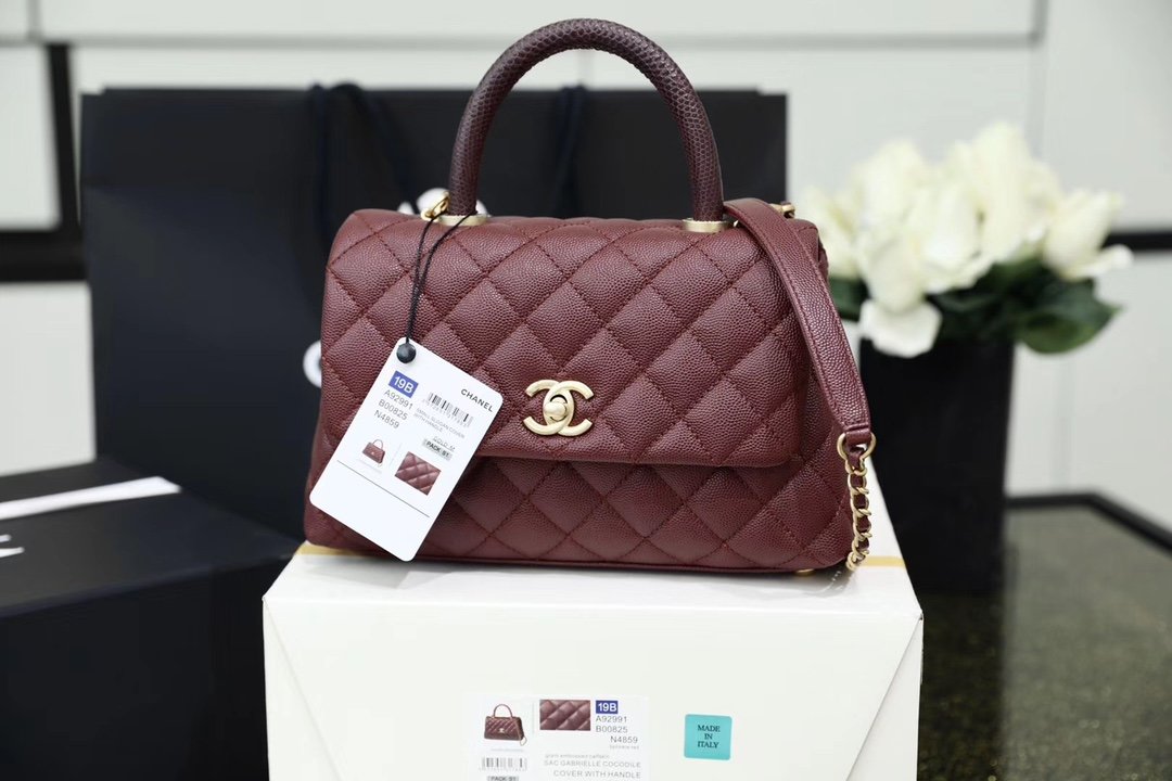 Ch@nel Coco Handlebag-23CM