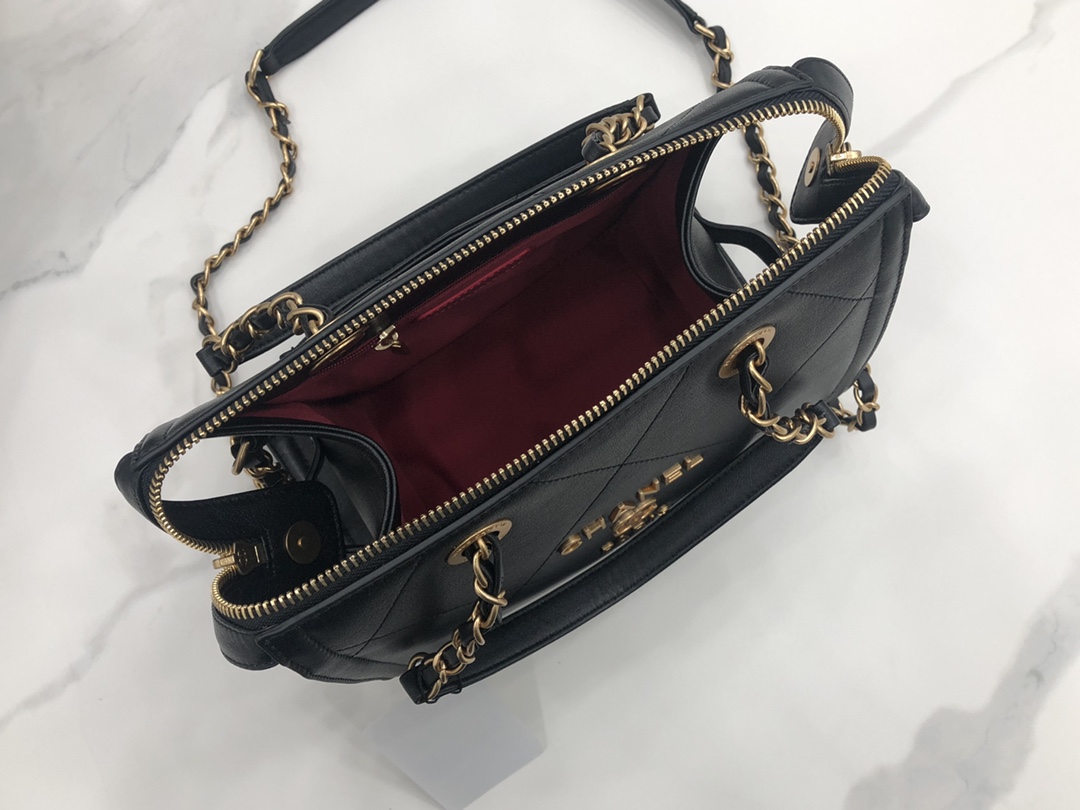 Ch@nel Boston Pillow Bag-22.5*13*18CM