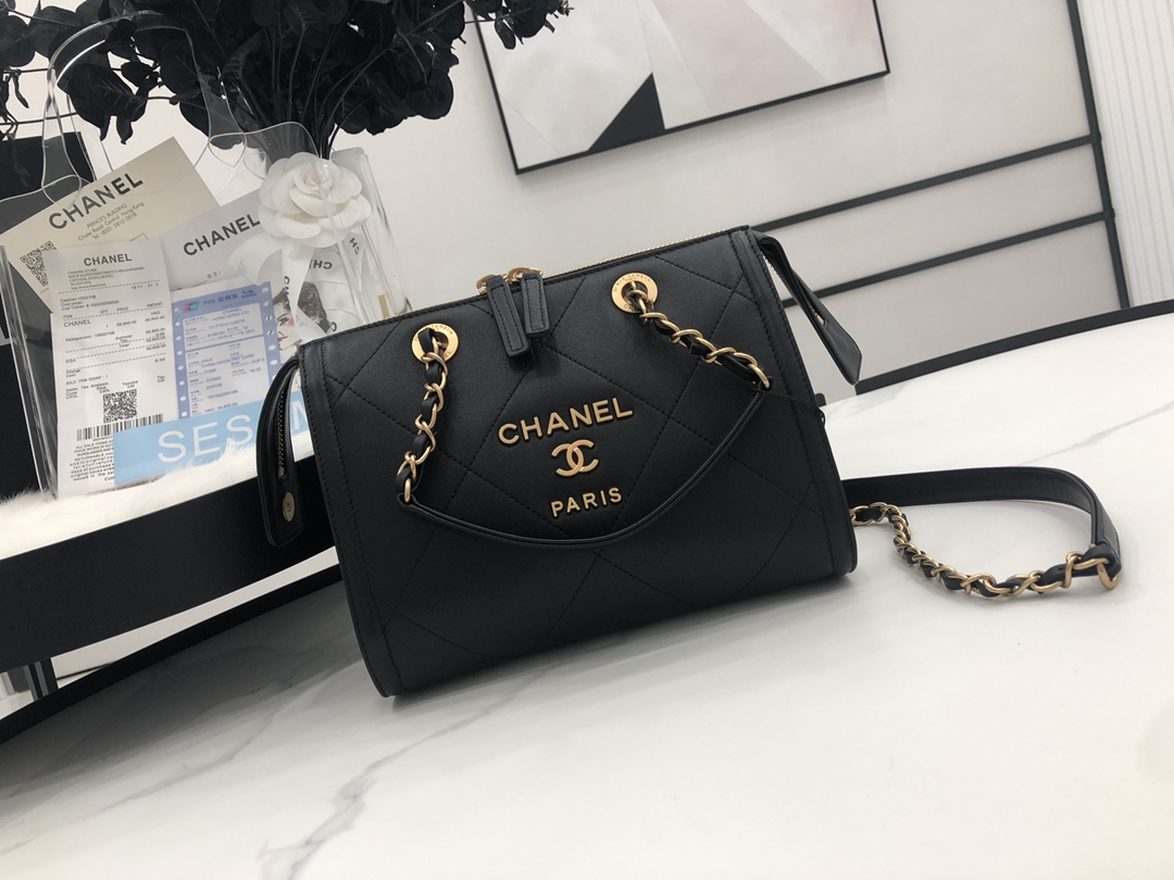 Ch@nel Boston Pillow Bag-22.5*13*18CM