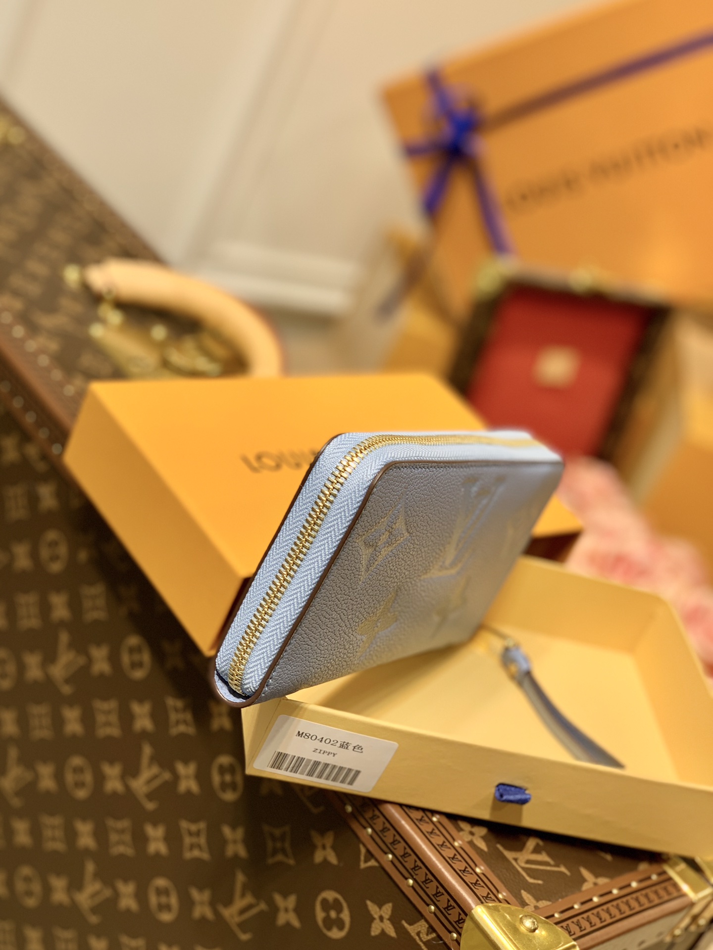 l0*is V*t0n zippy wallet m69994-19*10*2cm