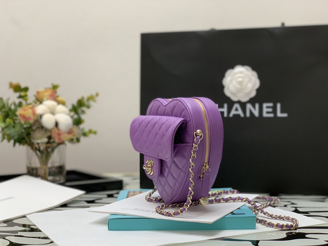 CHANLE Heart Bag-18*17*5CM