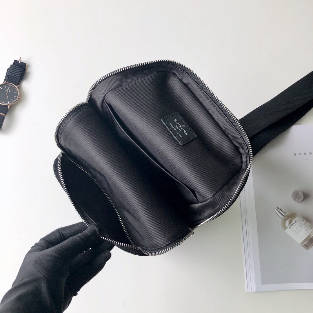 l0*is V*t0n damier graphite avenue bag-20 *31 *10cm