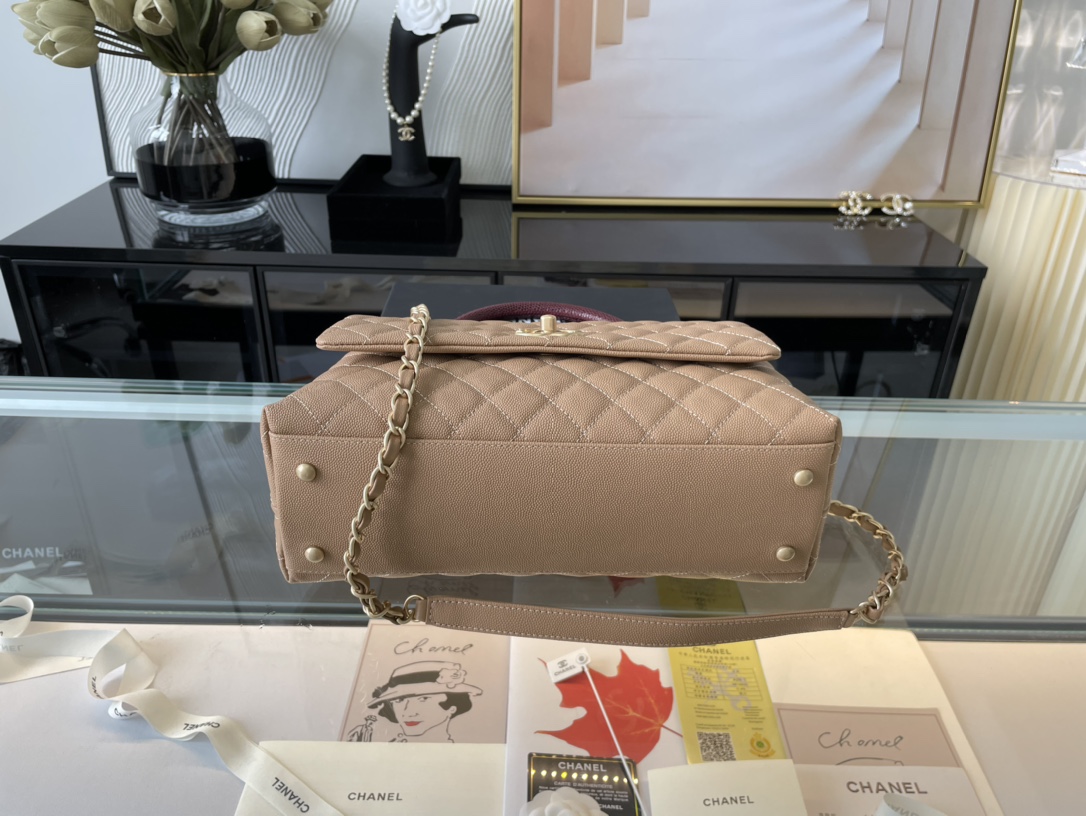 Ch@nel Coco Handlebag-28CM