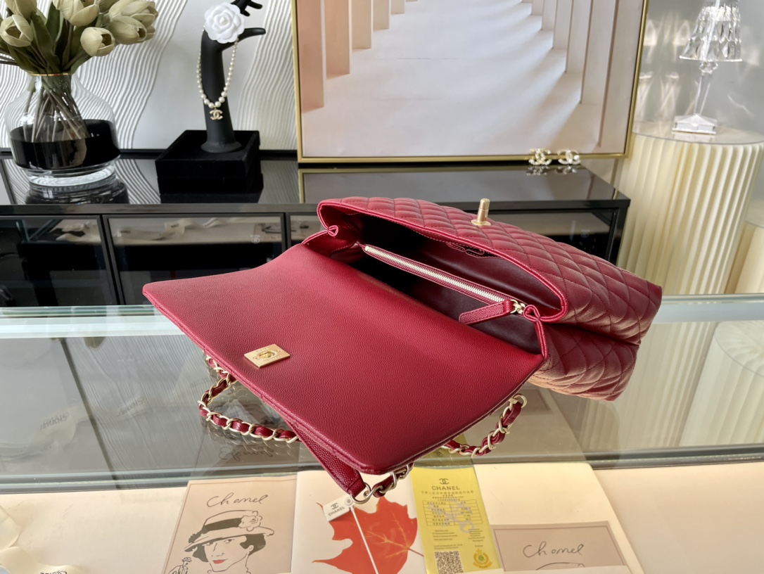 Ch@nel Coco Handlebag-28CM