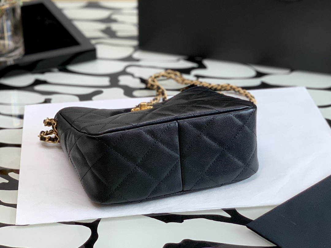 Ch@nel Hobo Bag-19x16x8CM