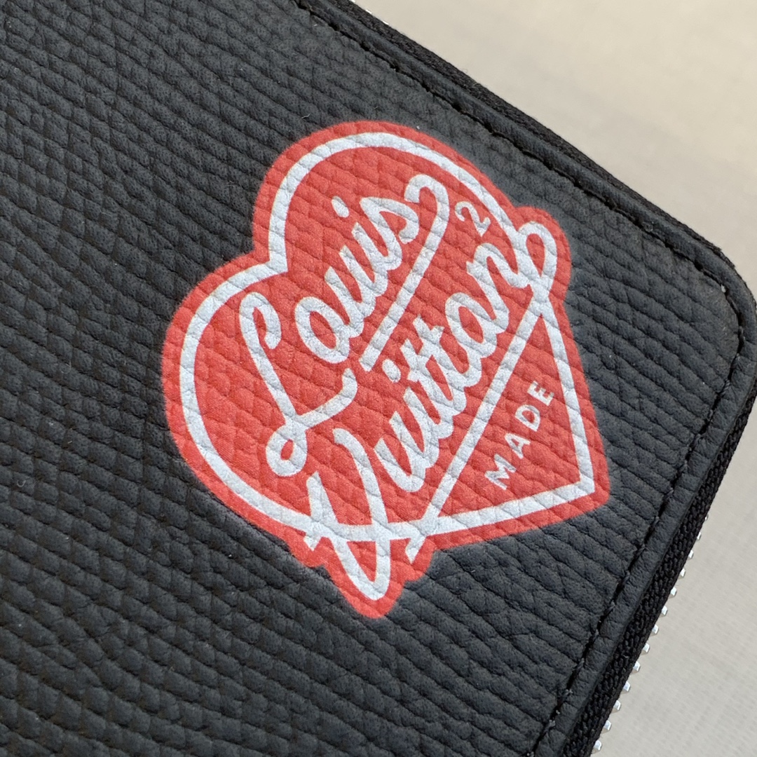 l0*is V*t0n zippy vertical wallet m63095-20*10cm