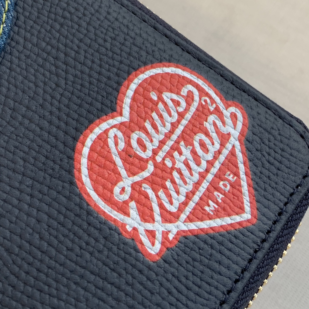 l0*is V*t0n zippy vertical wallet m63095-20*10cm