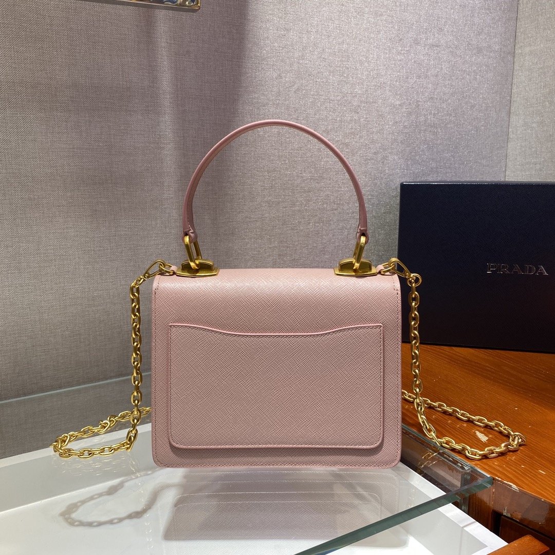 Pra*a 1bd021 chain bag-20*17*8.5cm