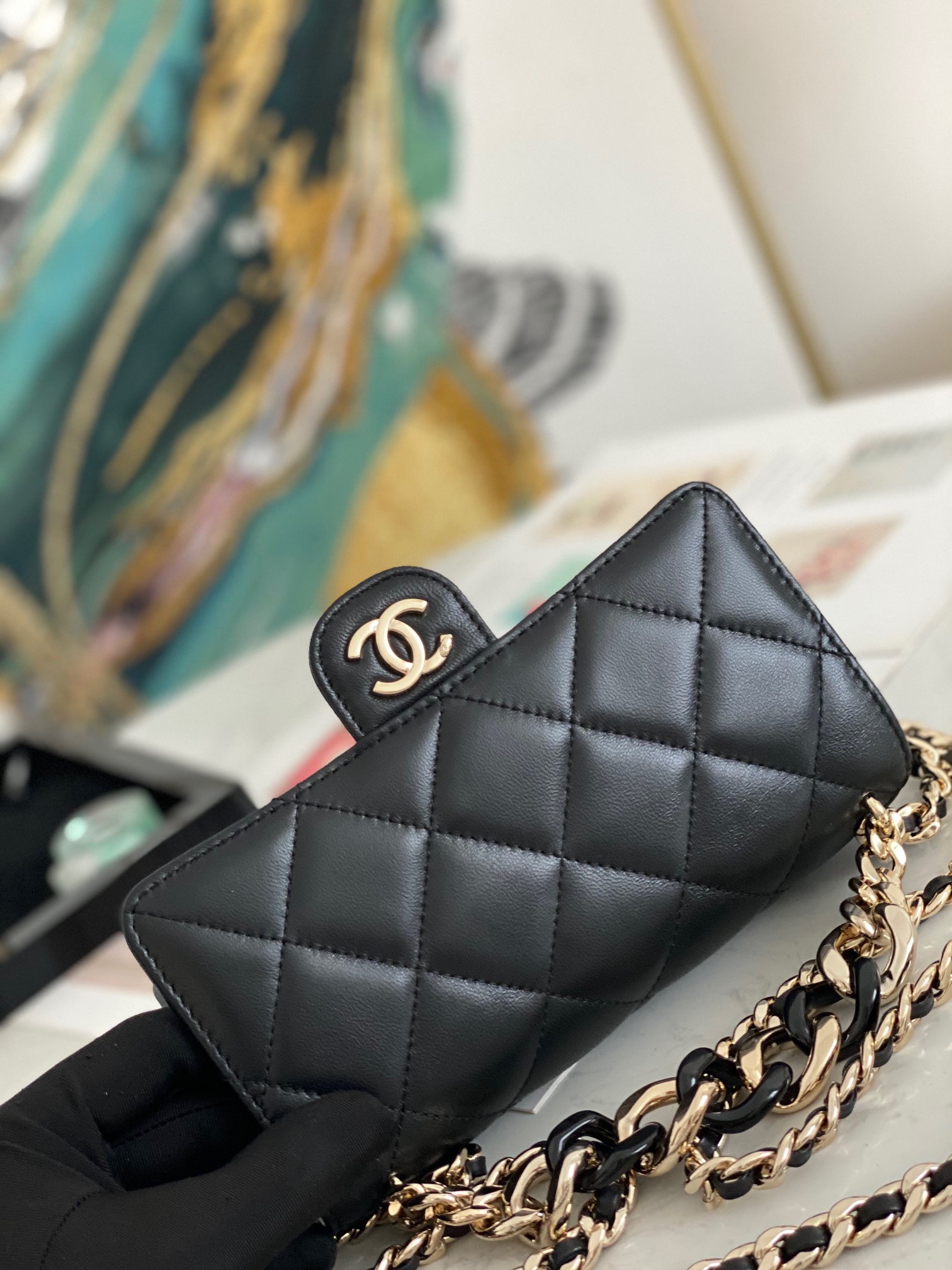 Ch@nel Wallet On Chain-19*12*3.5CM