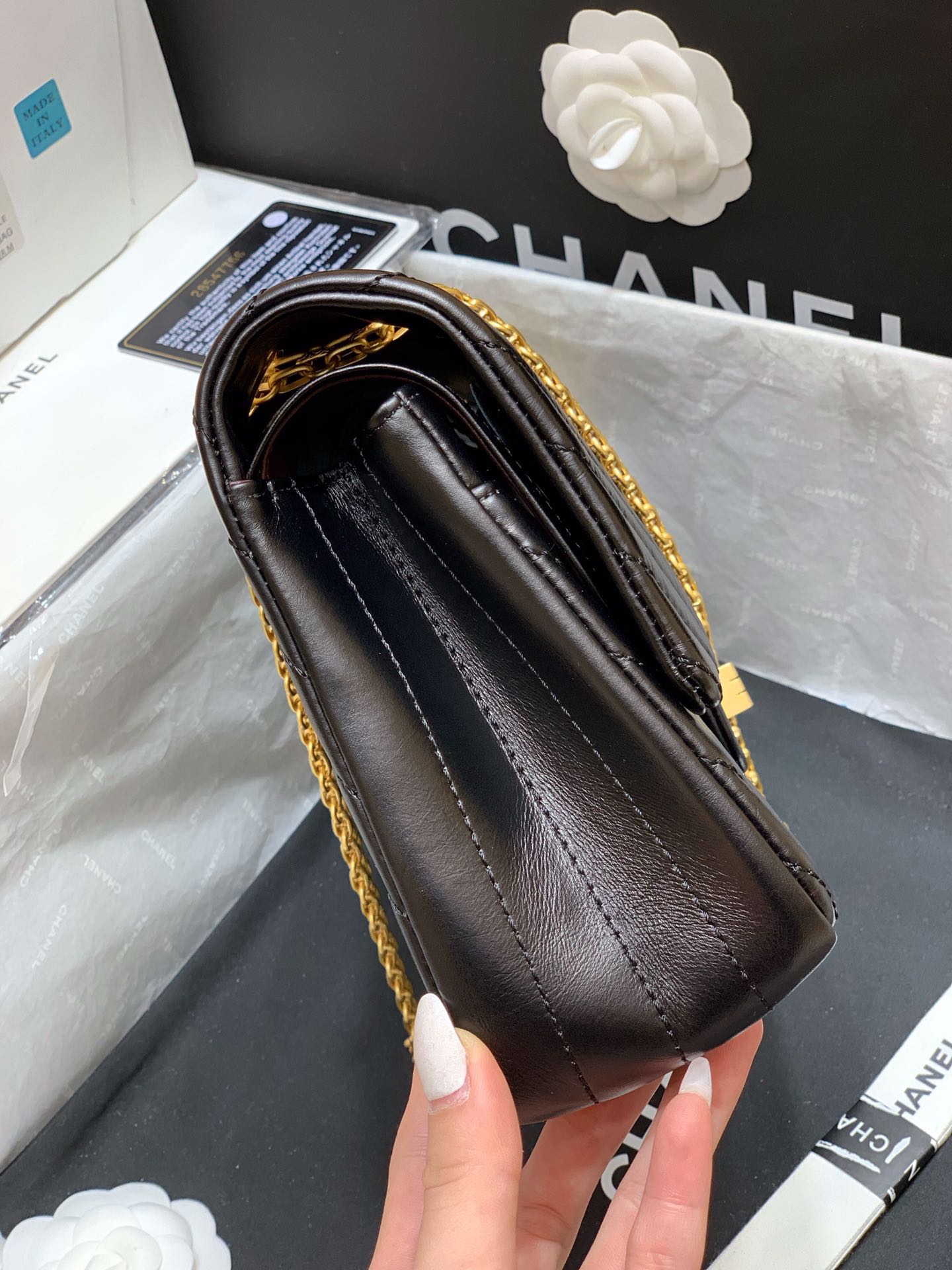 Ch@nel Reissue 2.55 Flap Bag -28CM