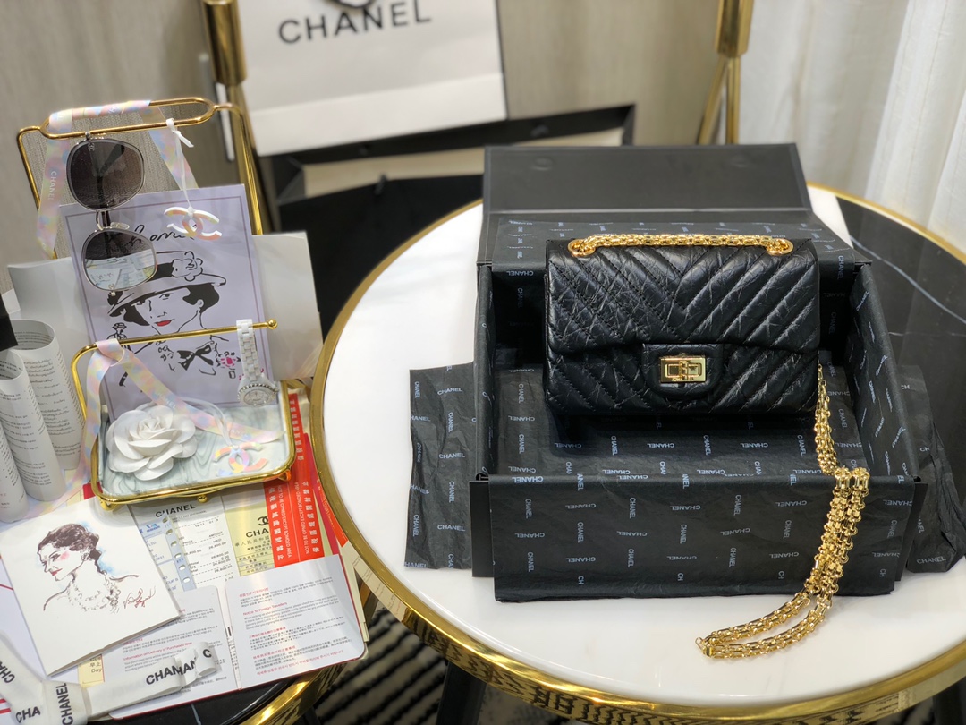 Ch@nel Reissue 2.55 Flap Bag -20CM