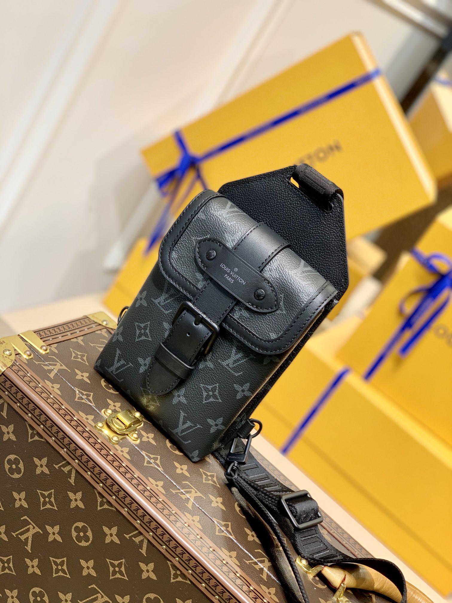 l0*is V*t0n m45912 saumur crossboby bag-13*18*3.5cm