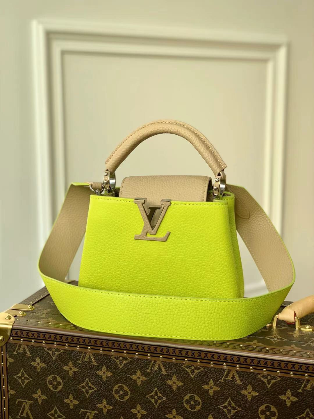 l0*is V*t0n mini capucines handlebag-21*14*8cm