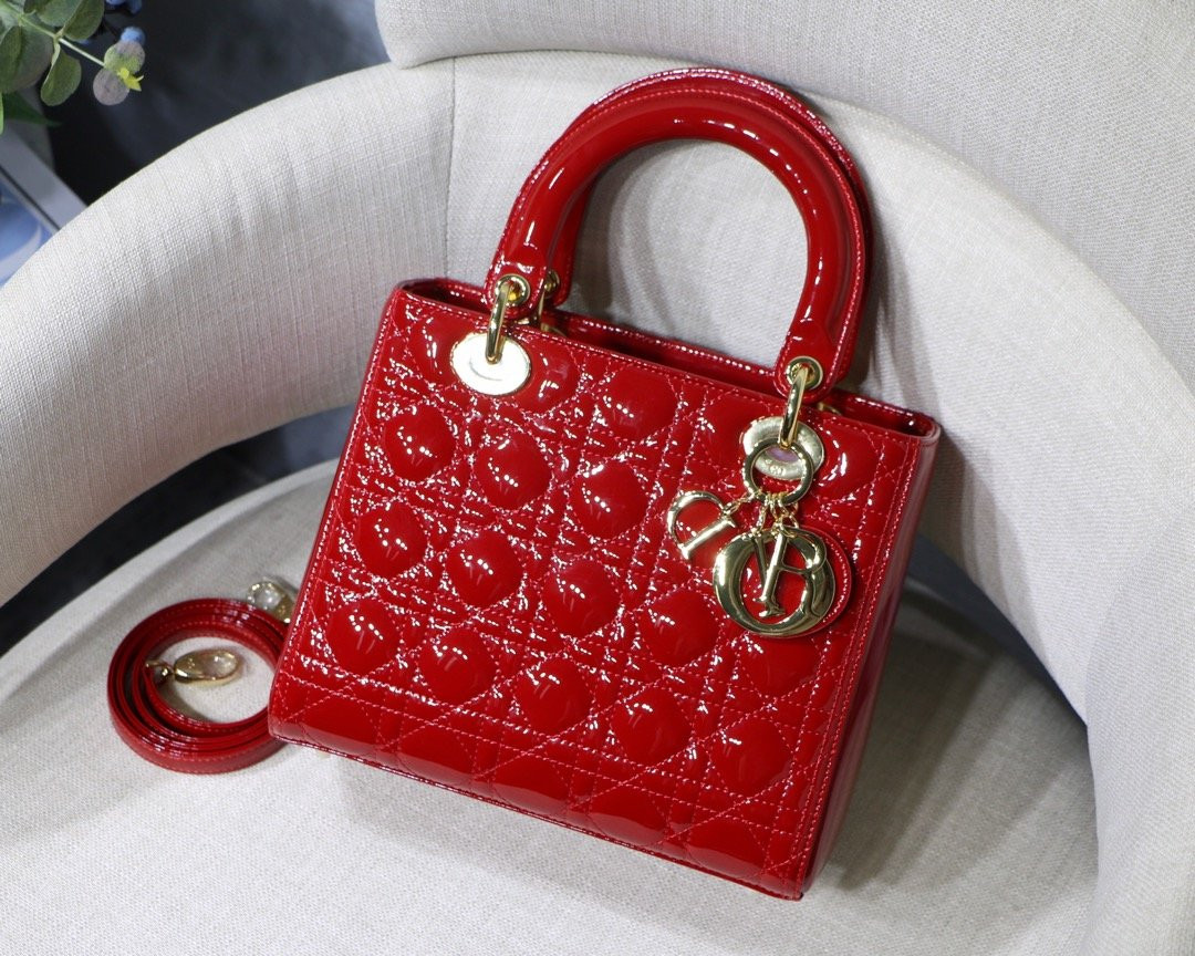 lady D*or handle bag-24cm
