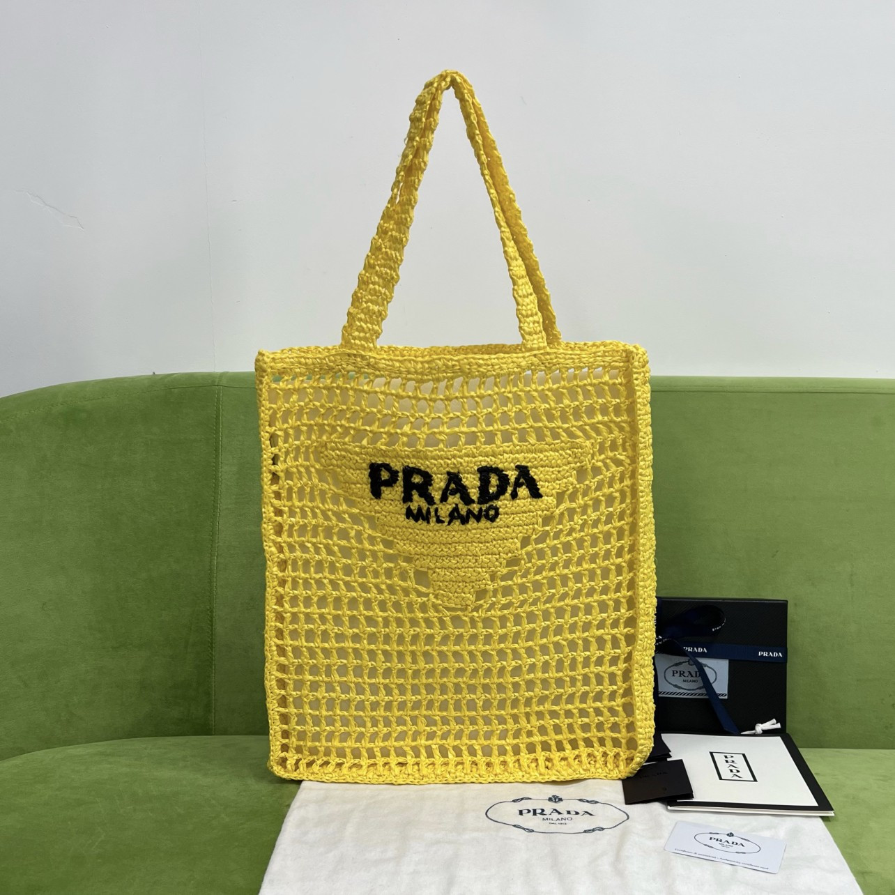 Pra*a 1bg393 tote-36x3x38cm