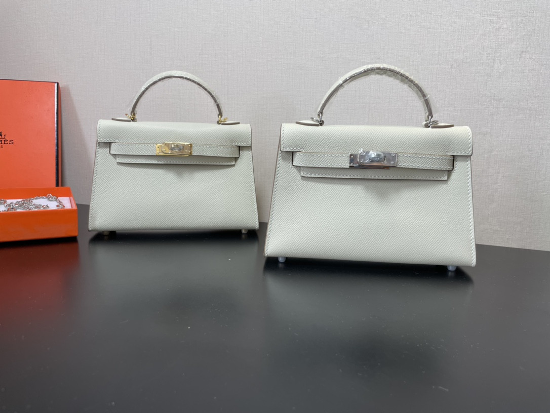 H**mes kelly-gold&silver hardware-19cm