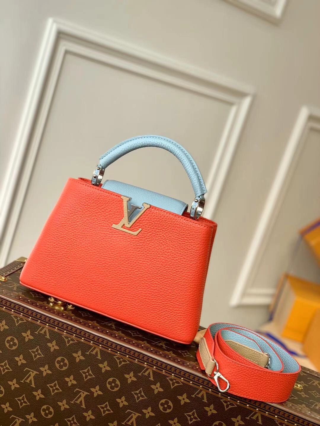 l0*is V*t0n capucines bag-27*18*9cm