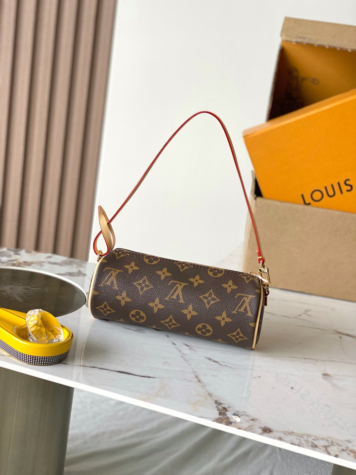 LV Poc*hette Papillon Monogram Canvas-20*8.5*8.5CM