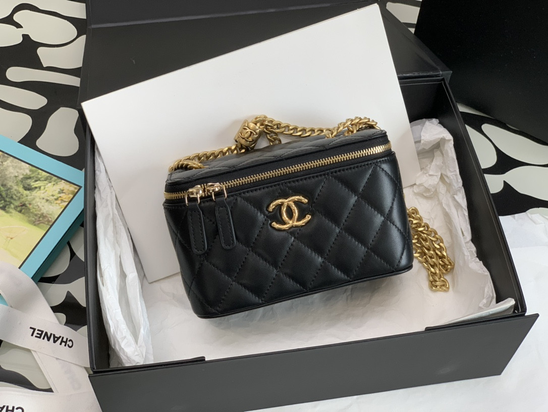 Ch@nel Cosmetic Bag-8.5*11*7CM