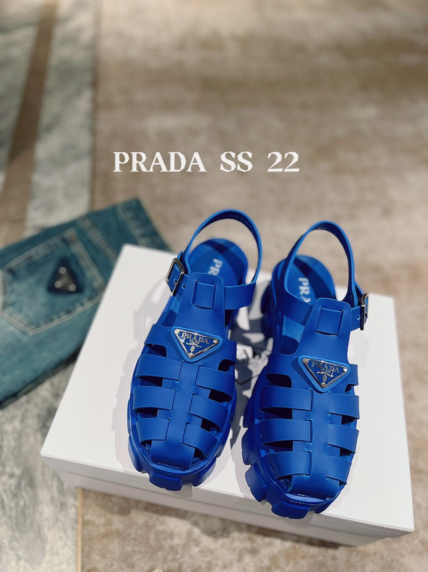 Pra*a heels 2022ss-5cm(35一41)