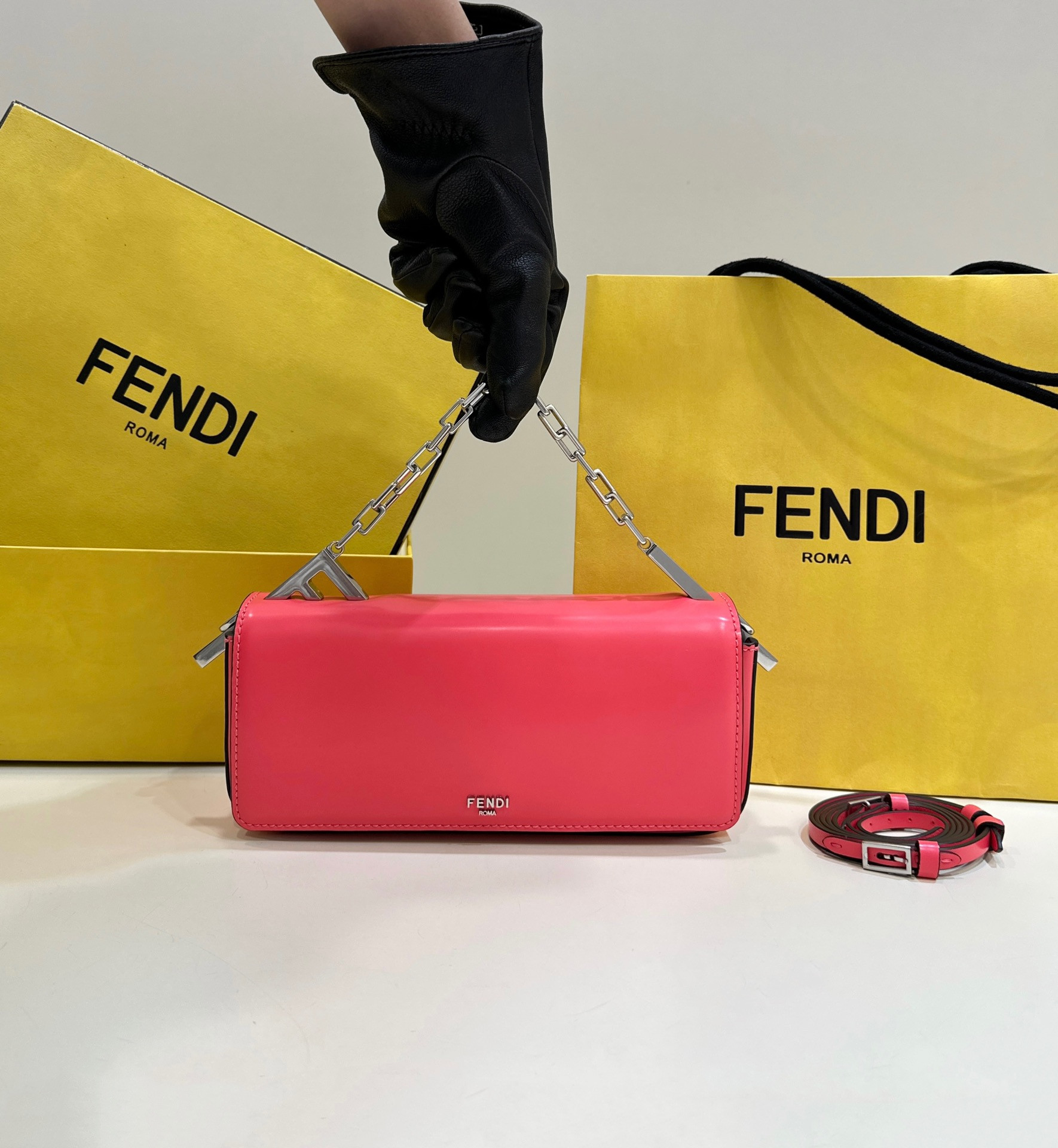 F**di nano f bag-23*7*13cm