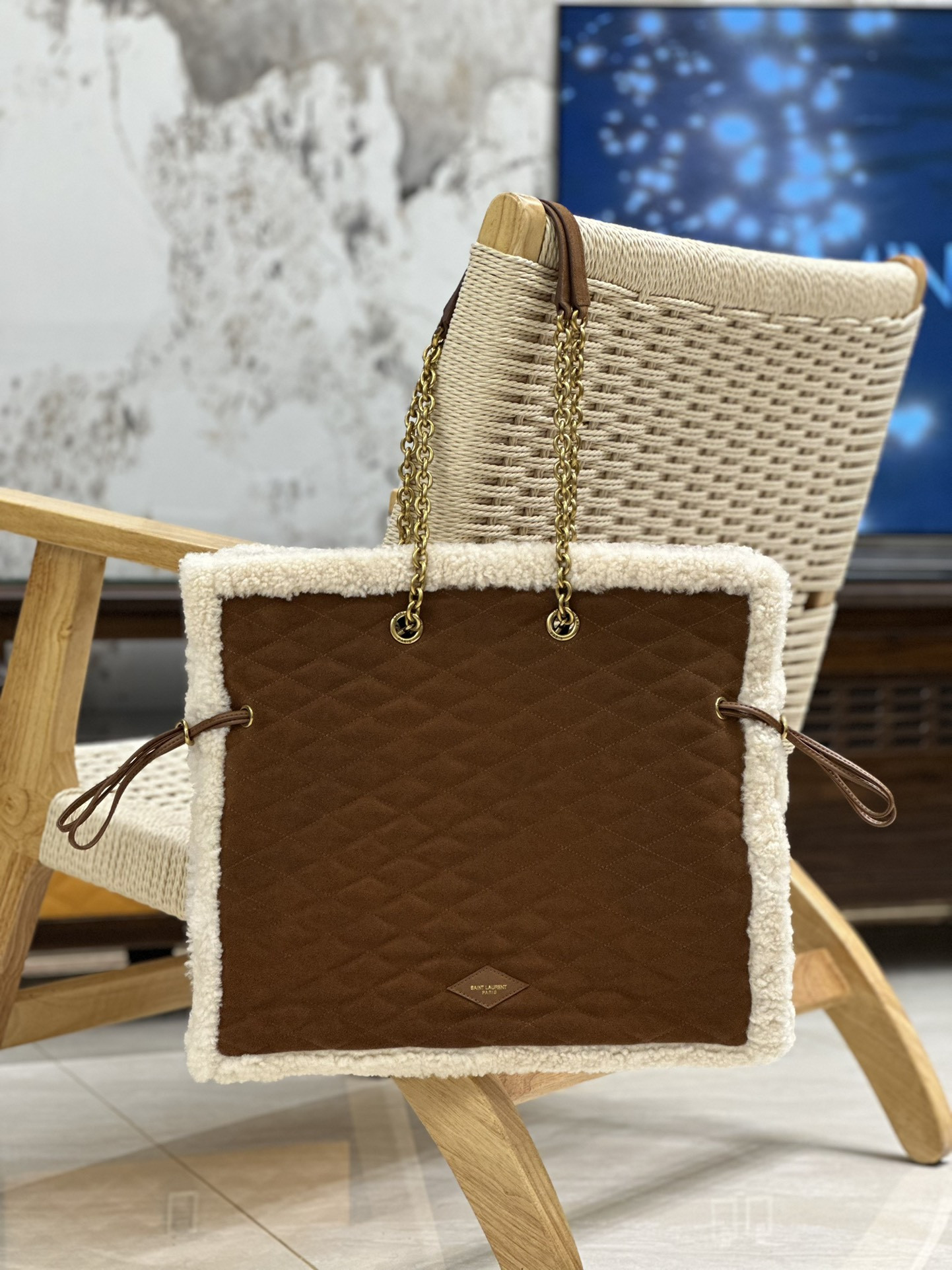 Y*L le poxhon_ tote bag-42x36.5x1cm