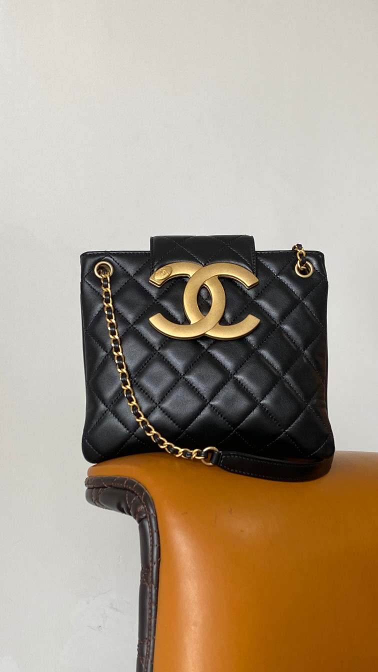 Ch@nel 2021SS Tote Bag-17.5*20*5CM