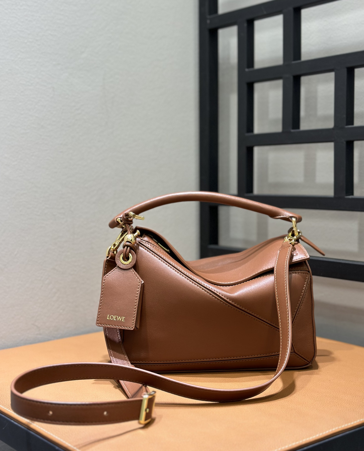 Lowee Puzzle Edge Bag-24*10.5*16.5CＭ