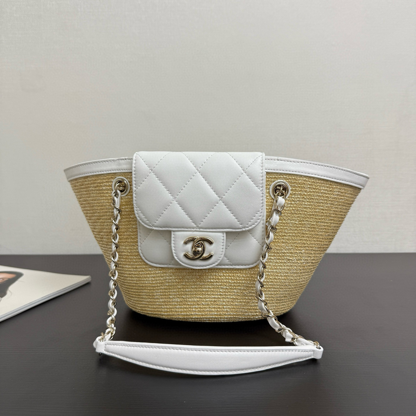 Ch@nel Small Shopping Tote Bag-34*17*12.5CM