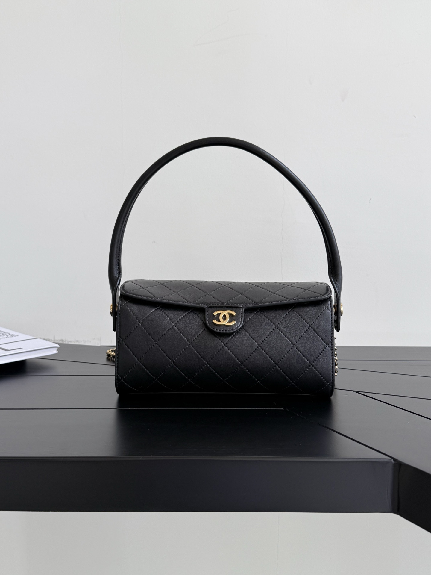 Cha*el Clutch With Chain-11×23×12.5CM