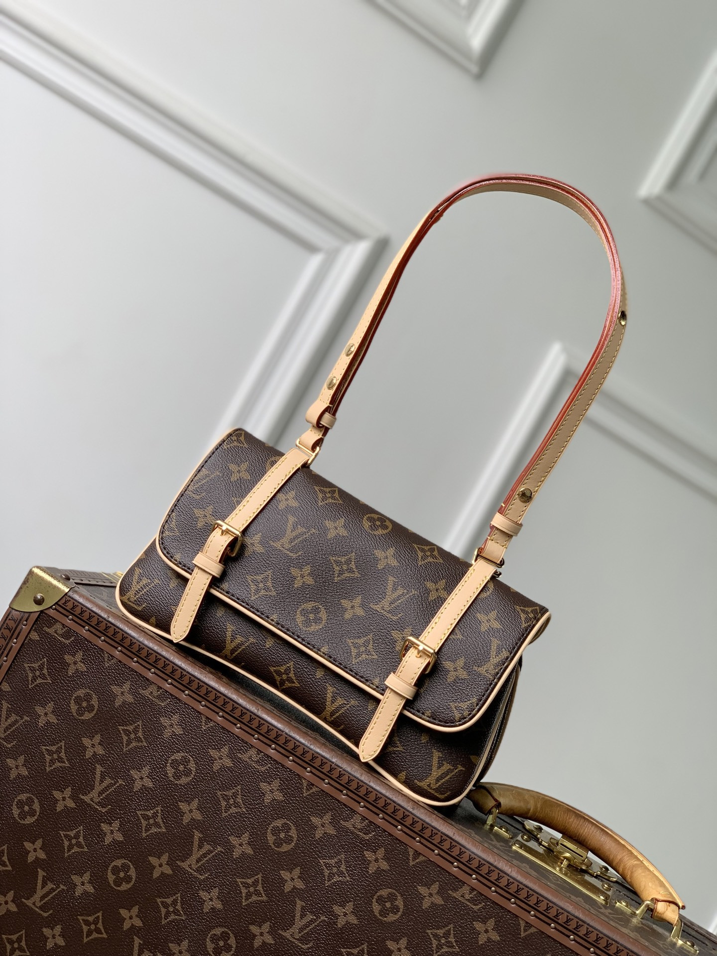 Lou*is Vvtt0n Marelle Monogram - Handbags-28 x 15.5 x 7CM