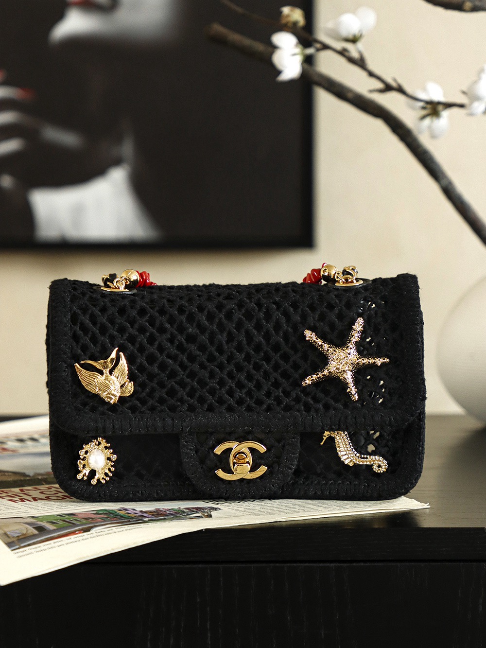 Ch@nel Coco Beach 2026 Bag-14*21*6CM