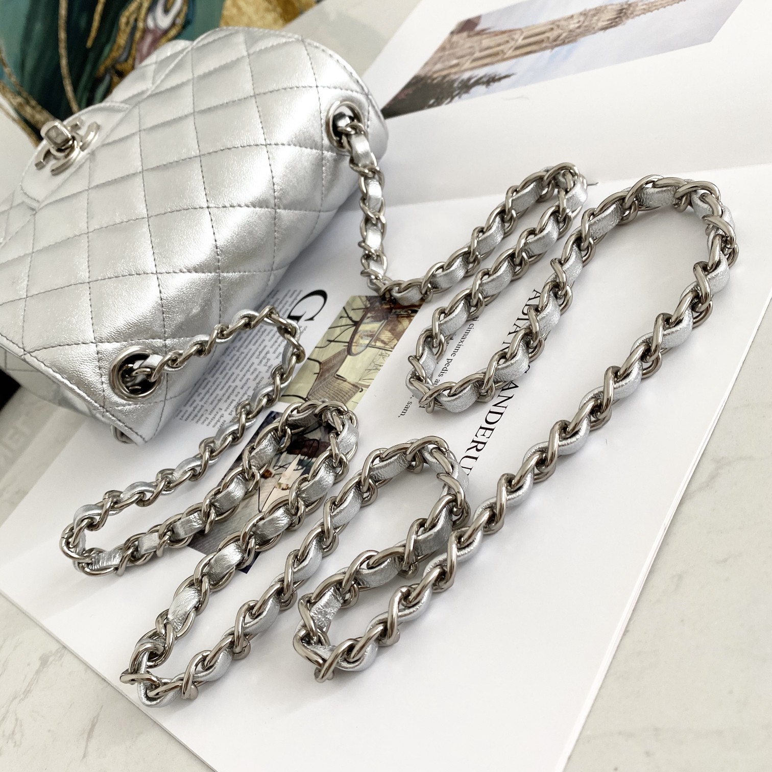 Ch@nel Flap Bag-17CM