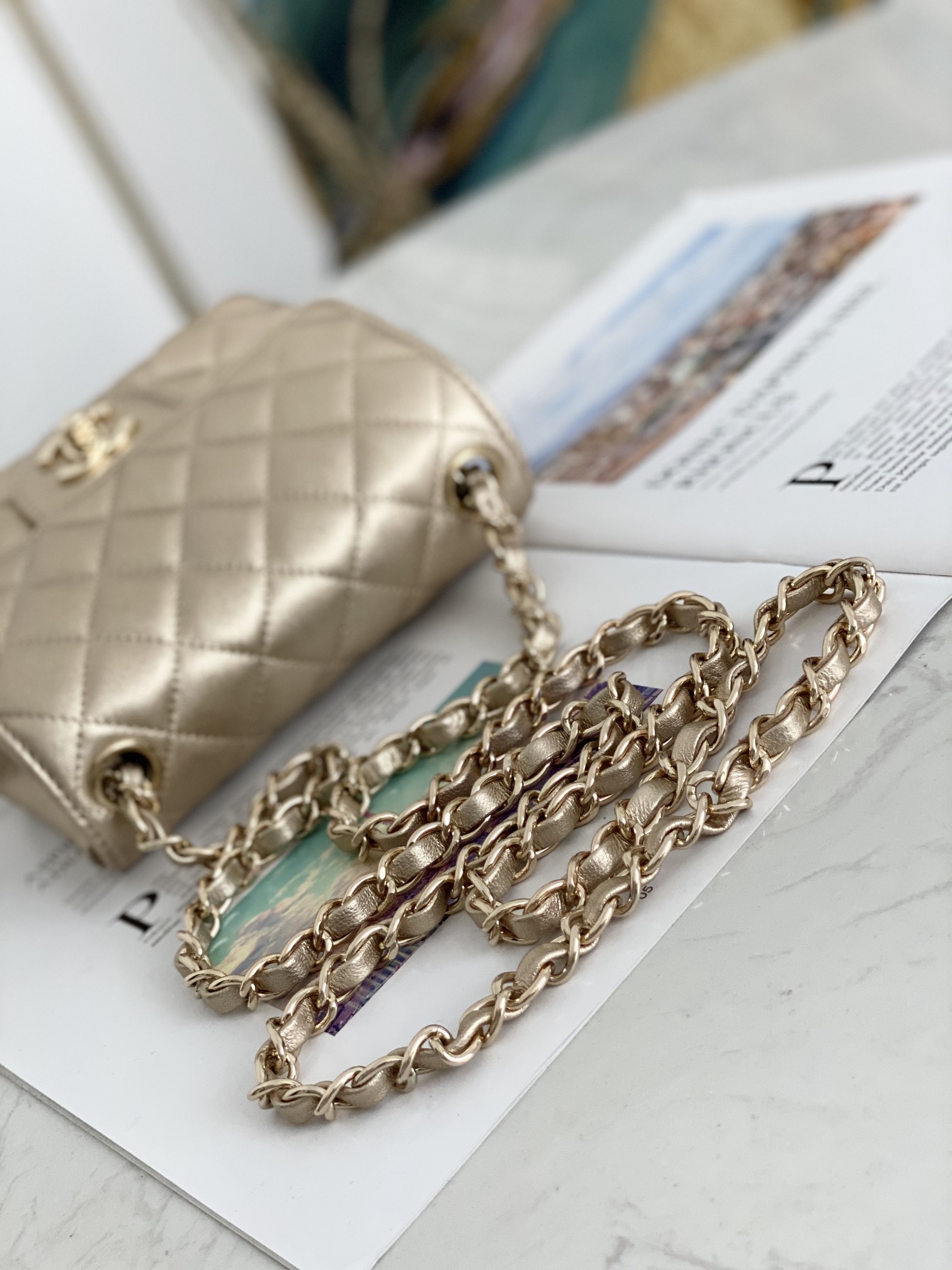 Ch@nel Flap Bag-17CM