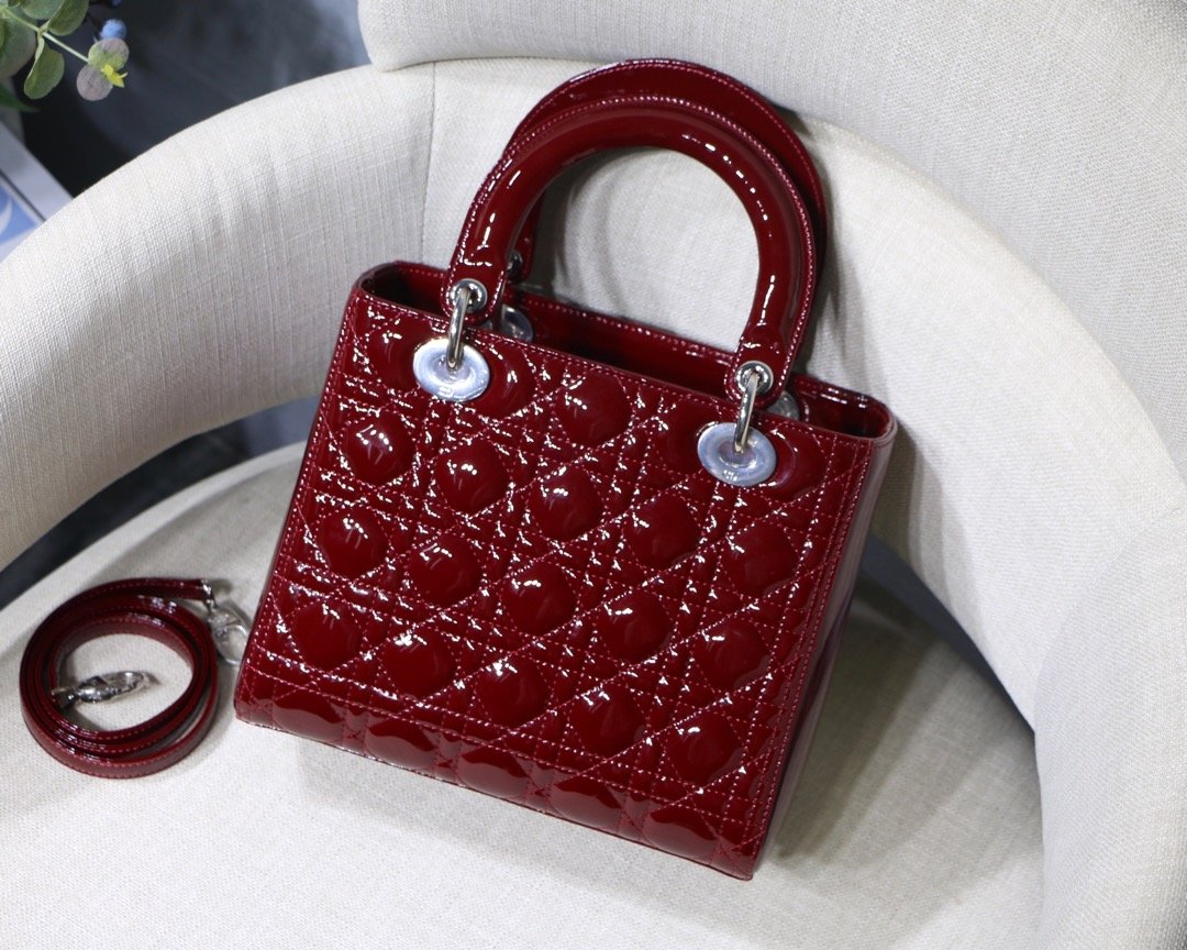 lady D*or handle bag-24cm