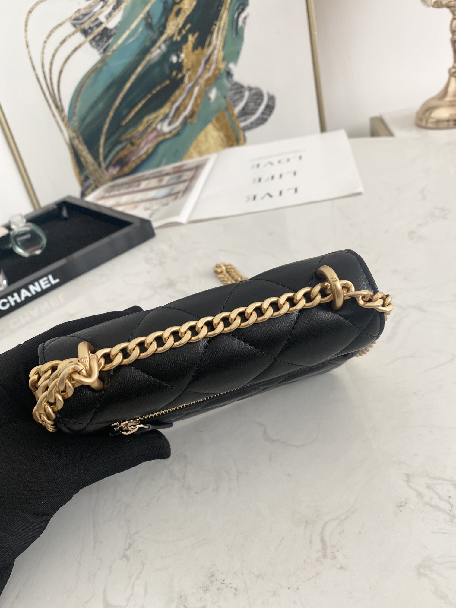 CHANLE Vintage Chain Bag-15CM