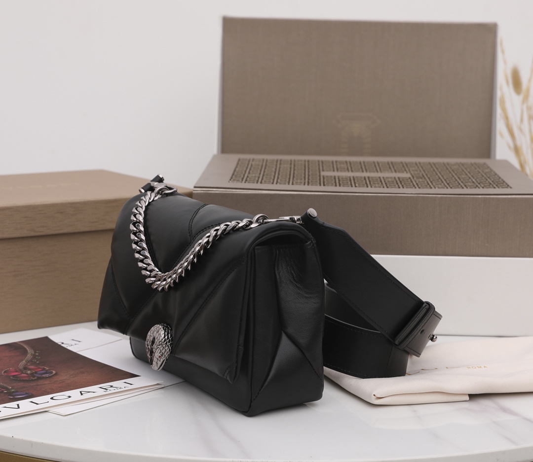 B*l*ai serpenti cabochon bag-22.5 x 15 x 10 cm