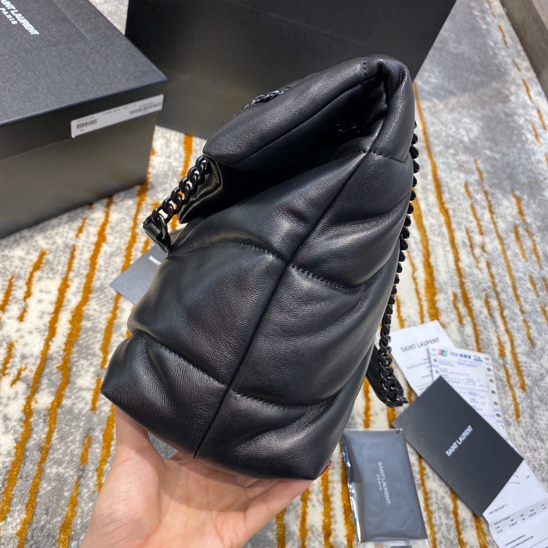 Y*L loulou puffer-lambskin leather