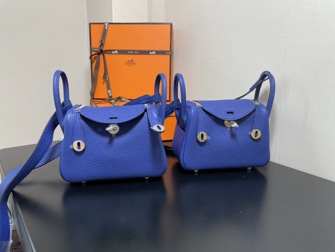 H**mes lindy 19-togo leather-19cm